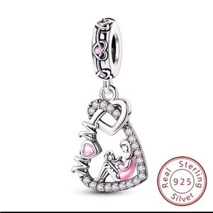 New 925-Charm Bead Fit Original Pandora Bracelet